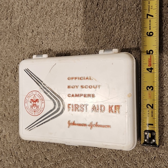 Boy Scouts of America First Aid Kit VINTAGE. CLOSET CLOSING - Picture 8 of 10